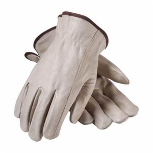 PIP® 68-165/XL Superior Grade General Purpose Gloves, Drivers, XL, Top Grain Cowhide Leather Palm, Top Grain Cowhide Leather, Natural