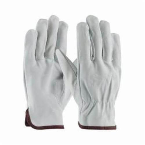 PIP® 71-3600/L Industrial Grade General Purpose Gloves, Drivers, L, Top Grain Goatskin Leather Palm, Top Grain Goatskin Leather, Natural, Slip-On Cuff