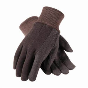 PIP® 95-809PD Regular Weight General Purpose Gloves, Fabric/Work, Clute Cut/Full Finger/Straight Thumb Style, Universal, PVC Palm
