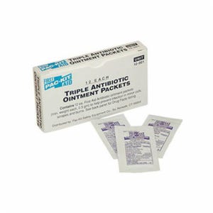 Pac-Kit® 12-001 Triple Antibiotic Ointment, Box Packing, Formula: Neomycin/Polymyxin B Sulfate and Bacitracin