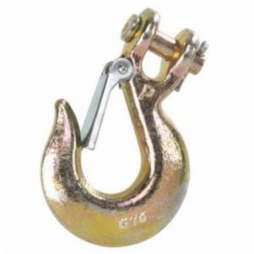 Peerless® by Kito Group 8015675 Slip Hook, Series: G70, 11300 lb, Jaws and Clevis Attachment, 1/2 in, Drop Forged Carbon Steel