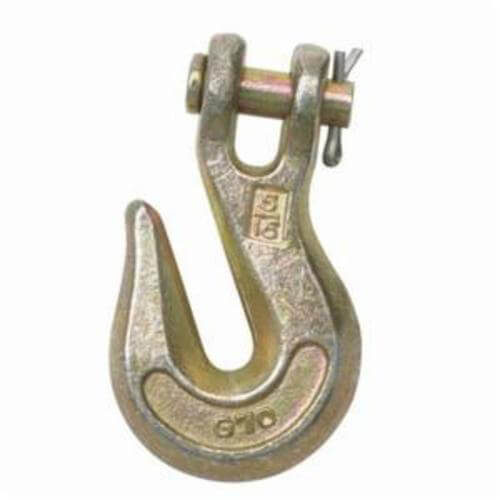 Peerless® by Kito Group 8022415 Grab Hook, Series: G70, 6600 lb, Jaws and Clevis Attachment, 3/8 in, Drop Forged Carbon Steel