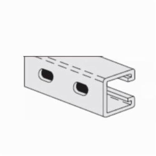 PHD S1011 PG Channel, 1-5/8 in W x 1-5/8 in D x 10 ft L x 12 ga Thick