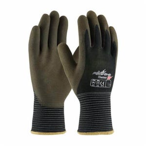 PIP® PowerGrab™ Thermo 41-1430/XXL Insulated General Purpose Gloves, Coated/Cold Protection, Full-Finger Style, 2XL, Latex Palm
