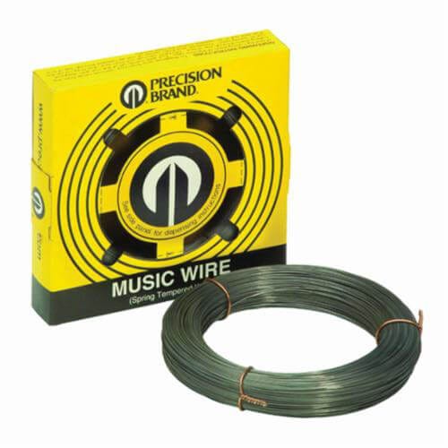 Precision Brand® 21118 Music Wire, C1085 Steel, 0.118 in dia x 27 ft L