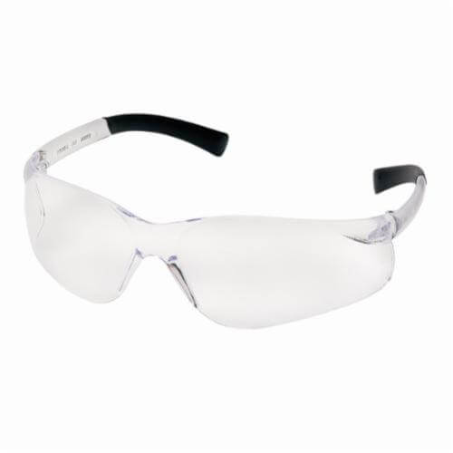 Pyramex® Ztek® S2510S Lightweight Safety Eyewear, Anti-Scratch, Clear Lens, Wrap Around Frame, Matte, Polycarbonate Frame and Lens