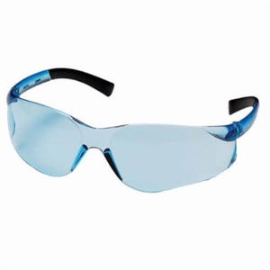Pyramex® Ztek® S2560ST Lightweight Safety Eyewear, Anti-Fog, Polycarbonate Infinity Blue Lens and Wrap Around Frame