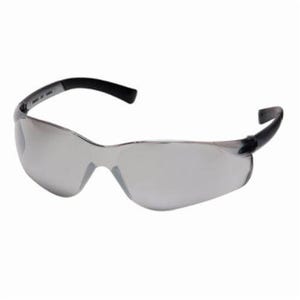 Pyramex® Ztek® S2570S Lightweight Safety Eyewear, Anti-Scratch, Polycarbonate Silver Mirror Lens and Wrap Around Frame, Matte