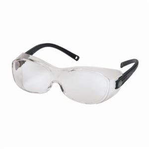 Pyramex® OTS® S3510SJ Lightweight Safety Eyewear, Anti-Scratch, Clear Lens, Black