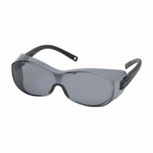 Pyramex® OTS® S3520SJ Lightweight Safety Eyewear, Anti-Scratch, Gray Lens, Black