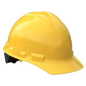 Radians® Granite™ GHR6-YELLOW Cap Style Hard Hat, HDPE, ANSI Electrical Class: E and G