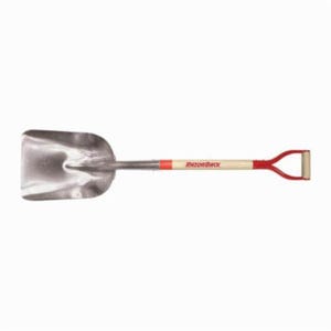 Razor-Back® 50154 Eastern Pattern Scoop Shovel, Aluminum Blade, 31 in Handle Length, Hardwood Handle
