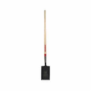 Razor-Back® 46141 Roof Spade Shovel with Shingle Remover, 12 in L x 7-3/8 in W, Steel Blade, 48 in Handle Length
