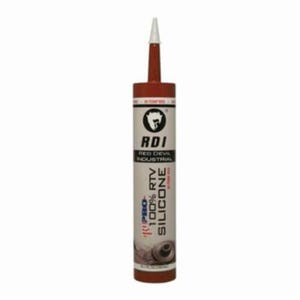 Red Devil® RD PRO® 08090I Heat-Resistant Industrial Grade RTV Silicone Sealant, 10.1 oz Cartridge, Paste, Red, 1.04