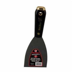 Red Devil® 4210 4200 Professional Wall Scraper, High Carbon Steel Flexible Blade, 3 in W Blade, Nylon Handle