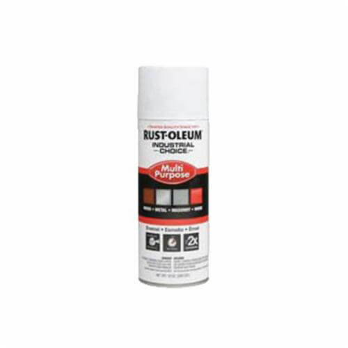Rust-Oleum® 1681830 1600 System Multi-Purpose Enamel Spray Primer, 12 oz Container, Liquid Form, White, 12 to 15 sq-ft/can Coverage