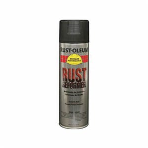 Rust-Oleum® 215634 V2100 System Rust Reformer Spray, 15 oz Container, Liquid Form, Black, 14 sq-ft/gal Coverage