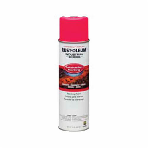 Rust-Oleum® 264702 M1400 General Purpose Water Base Marking Paint, 20 oz Container, Liquid Form, Fluorescent Pink