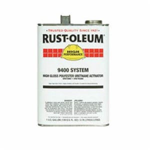 Rust-Oleum® 9401402 9400 System 2-Component Polyester Urethane Activator, 1 gal Container, Liquid Form, 260 to 560 sq-ft/gal Coverage