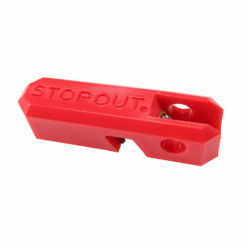 Accuform® KDD170 StopOut® Clamp-On Low 1 Pole Profile Circuit Breaker Lockout with Screw