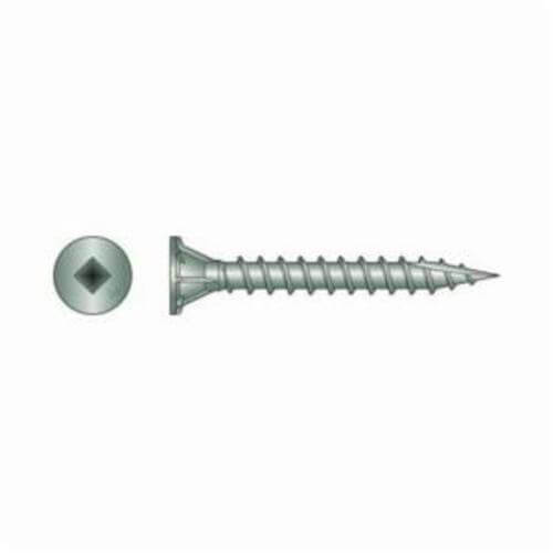 Simpson Strong-Tie® CB3BLG114S Collated Screw, #10-10, 1-1/4 in OAL, Ribbed Wafer Head, Square Drive, UNC Thread, Type 17 Point