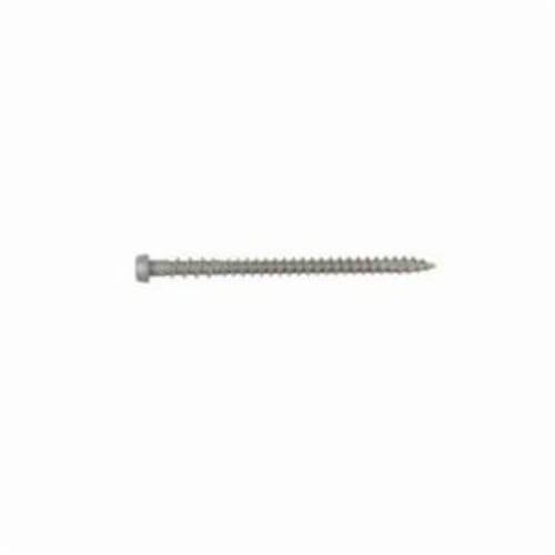Simpson Strong-Tie® DCU234SGR Deck-Drive™ DCU Composite Collated Deck Screw, Cap Head, #10 Screw, 2-3/4 in OAL, 6-Lobe Drive