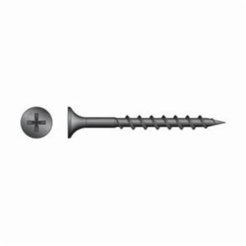 Simpson Strong-Tie® DWC158PS Collated Drywall Screw, #6, 1-5/8 in OAL, Bugle Head, Phosphate Coated, Sharp Point, Phillips® Drive