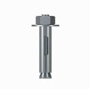 Simpson Strong-Tie® SL50214H Sleeve-All® Pre-Assembled Expanding Sleeve Anchor, 1/2 in dia, 3/8-16 Thread, Carbon Steel, Hex Head and Drive