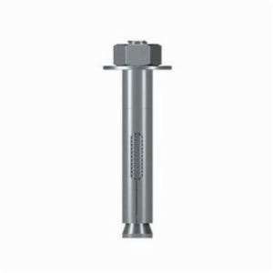 Simpson Strong-Tie® SL50300H Sleeve-All® Pre-Assembled Expanding Sleeve Anchor, 1/2 in dia, 3/8-16 Thread, Carbon Steel, Hex Head and Drive