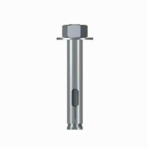 Simpson Strong-Tie® SL75414H Sleeve-All® Pre-Assembled Expanding Sleeve Anchor, 3/4 in dia, 5/8-11 Thread, Hex Head and Drive