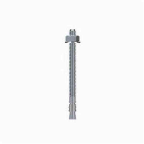 Simpson Strong-Tie® STB2-25314 Strong-Bolt® 2 Wedge Anchor, 1/4 in dia, 3-1/4 in OAL, 2-7/16 in L Thread, Carbon Steel, Zinc Plated