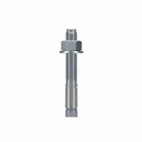 Simpson Strong-Tie® STB2-75512 Strong-Bolt® 2 Wedge Anchor, 3/4 in dia, 5-1/2 in OAL, 3-3/16 in L Thread, Carbon Steel, Zinc Plated