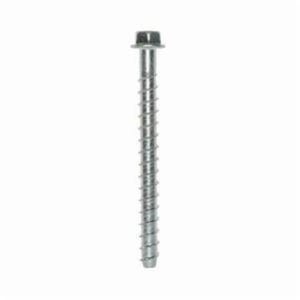 Simpson Strong-Tie® THD37500H Heavy Duty Screw Anchor, 3/8 in dia, 5 in OAL, Hex Washer Head Drive, Carbon Steel, 2-1/2 in D Min Embedment