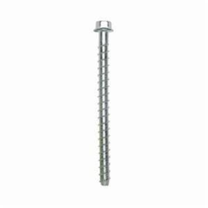Simpson Strong-Tie® THD37600H Heavy Duty Screw Anchor, 3/8 in dia, 6 in OAL, Hex Washer Head Drive, Carbon Steel, 2-1/2 in D Min Embedment