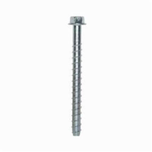 Simpson Strong-Tie® THD50600H Heavy Duty Screw Anchor, 1/2 in dia, 6 in OAL, Hex Washer Head Drive, Carbon Steel, 3-1/4 in D Min Embedment
