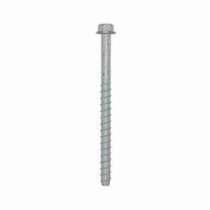 Simpson Strong-Tie® THD50800HMG Heavy Duty Screw Anchor, 1/2 in dia, 8 in OAL, Hex Washer Head Drive, Carbon Steel