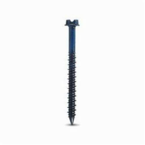 Simpson Strong-Tie® TTN18314H Screw Anchor, 3/16 in dia, 3-1/4 in OAL, Hex Head Drive, Carbon Steel, 1 in D Min Embedment