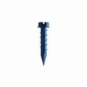 Simpson Strong-Tie® TTN25114H Screw Anchor, 1/4 in dia, 1-1/4 in OAL, Hex Head Drive, Carbon Steel, 1 in D Min Embedment