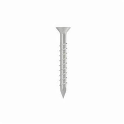 Simpson Strong-Tie® TTN25214PFSS Screw Anchor, 1/4 in dia, 2-1/4 in OAL, Flat/Phillips® Head Drive, 410 SS