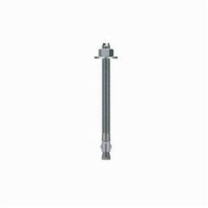 Simpson Strong-Tie® WA37500 Wedge-All® Wedge Anchor, 3/8 in dia, 5 in OAL, 3-7/8 in L Thread, Carbon Steel, Zinc Plated