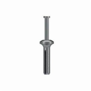 Simpson Strong-Tie® ZN18078 Nailon™ Drive Pin Anchor, 3/16 in dia, 7/8 in OAL, Die-Cast Zamac 3 Alloy Body Shell, Mushroom Head