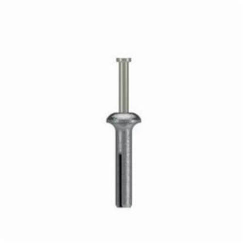 Simpson Strong-Tie® ZN25114SS Nailon™ Drive Pin Anchor, 1/4 in dia, 1-1/4 in OAL, Die-Cast Zamac 3 Alloy Body Shell