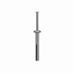 Simpson Strong-Tie® ZN25200 Nailon™ Drive Pin Anchor, 1/4 in dia, 2 in OAL, Die-Cast Zamac 3 Alloy Body Shell, Mushroom Head