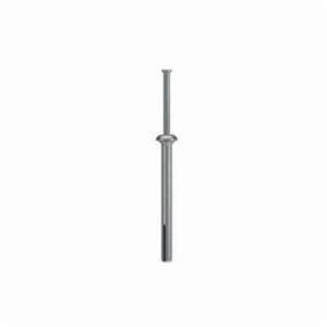Simpson Strong-Tie® ZN25300 Nailon™ Drive Pin Anchor, 1/4 in dia, 3 in OAL, Die-Cast Zamac 3 Alloy Body Shell, Mushroom Head