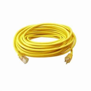 Southwire® 2588SW0002 Type SJTW Extension Cord, 15 A at 125 VAC, 50 ft L Cord, 3 Conductors