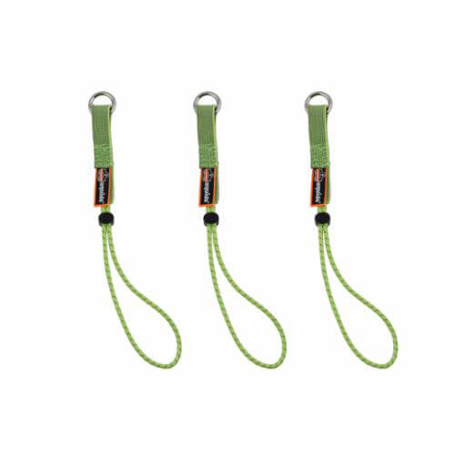 Ergodyne® 19767 Squids® 3703 Extended Standard Elastic Loop Tool Tail Lanyards, Nylon Webbing