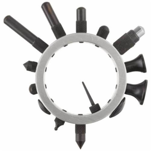 Starrett® 25R Shockproof Contact Point Set, For Use with AGD Dial Indicator, High Grade Steel