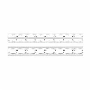 Starrett® CB36-4R Inch Reading Combination Square Blade, 36 in L Steel Blade, 8ths, 16ths, Quick-Reading 32nds, 64ths Graduation