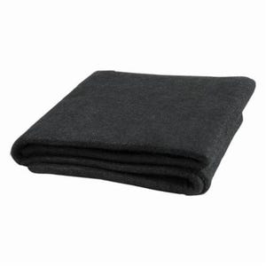 Steiner® Velvet Shield® 316-10X10 Heavy Duty Welding Blanket, 10 ft W x 10 ft L, 0.15 to 0.2 in Thick, 16 oz/sq-yd Fabric, Carbonized Fiber, Black