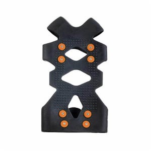Ergodyne® Trex™ 16755 6300 Slip On Ice Cleat, Unisex, XL, Carbon Steel/Stretchable Rubber, Black, For Use with Shoe and Boot